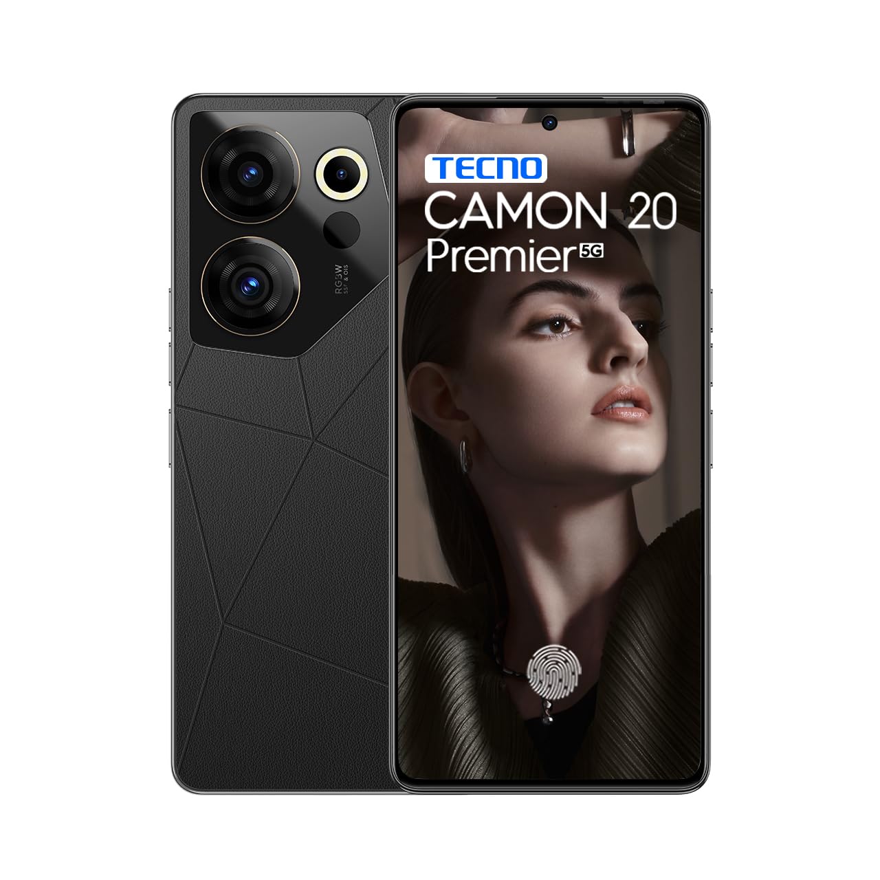 TECNO Camon 20 Premier 5G (Dark Welkin, 8GB RAM,512GB Storage)|8GB Expandable RAM| Industry 1st 50MP RGBW-Pro Camera| Segment 1st 108MP Ultra-Wide Macro Lens |6.67″ 120Hz, 10bit AMOLED in-display