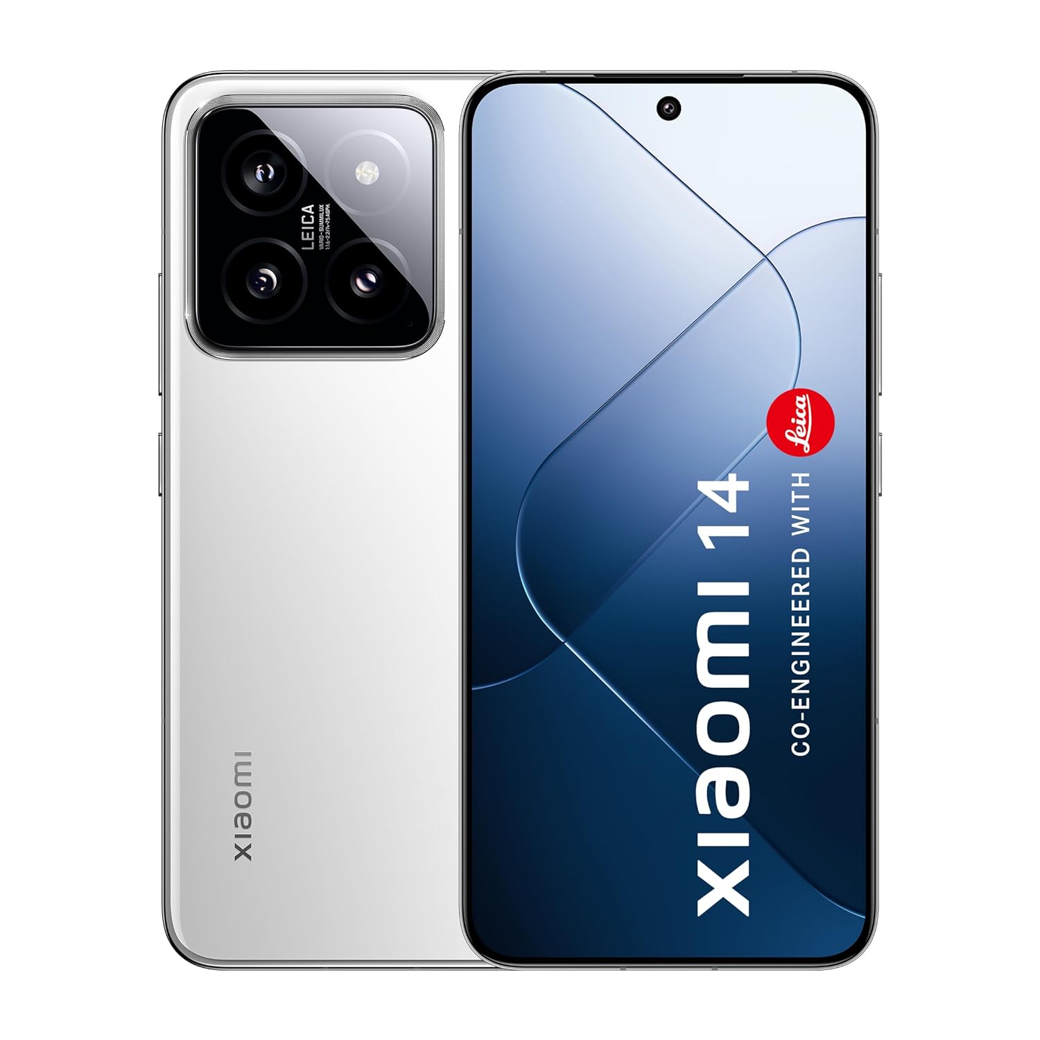 Xiaomi 14 (White, 12GB RAM, 512GB Storage) | 50MP Leica Professional Optics | 120 Hz 1.5K LTPO AMOLED | SD 8 Gen 3 Hyper OS