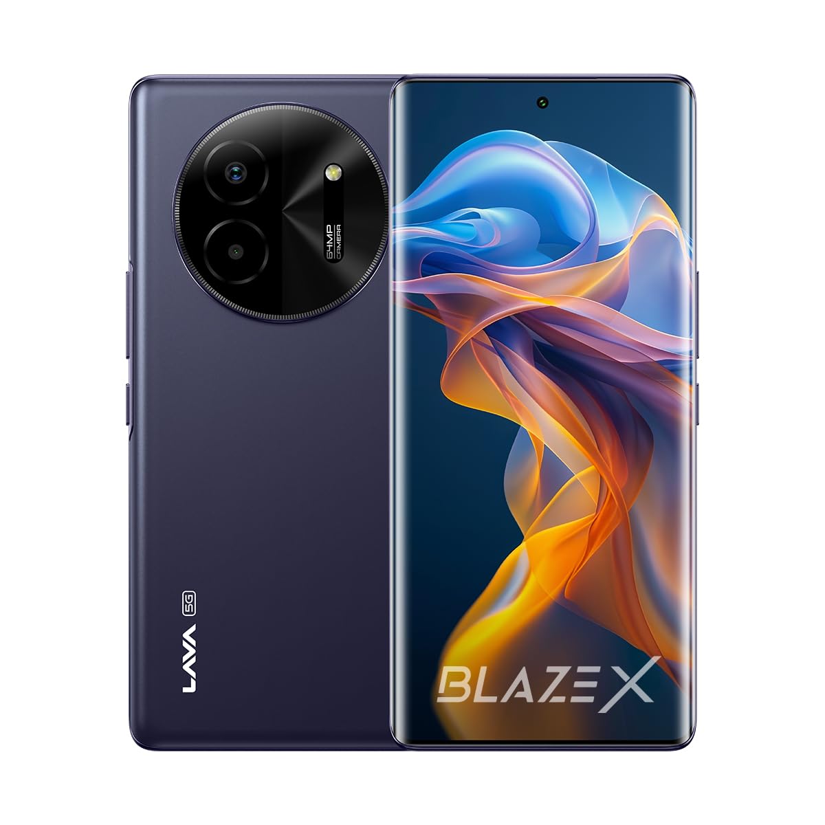 Lava Blaze X 5G – Starlight Purple (6GB RAM | 128GB Storage) – Segment First 5G Curved AMOLED Display* | 64MP Sony Sensor Camera | Upto 12GB Expandable RAM | Latest MediaTek 5G Processor