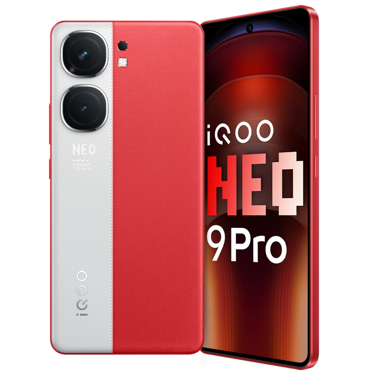 iQOO Neo9 Pro 5G (Fiery Red, 12GB RAM, 256GB Storage) | Snapdragon 8 Gen 2 Processor | Supercomputing Chip Q1 | Flagship Level Sony IMX920 Camera